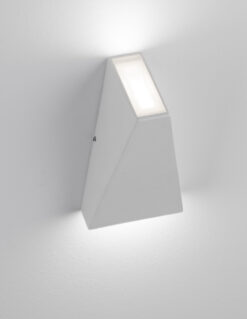Фасаден аплик Nova Luce MILEY 9202261 бял