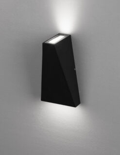 Фасаден аплик Nova Luce MILEY 9202262 черен детайл 3