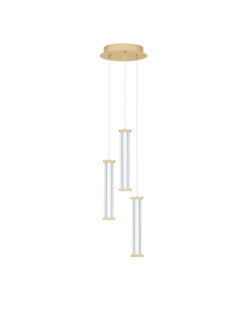 Пендел Nova Luce PHEME 9214137 златист в интериор