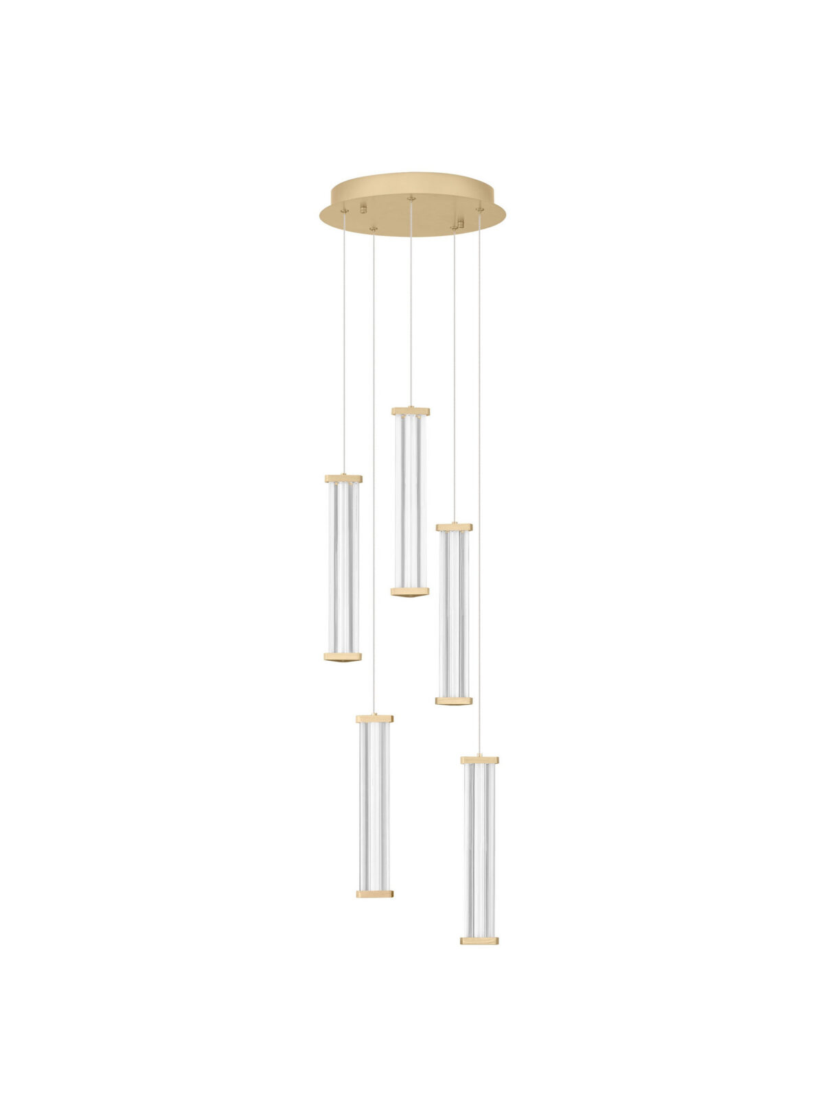 Полилей Nova Luce PHEME 9214138 златист в интериор