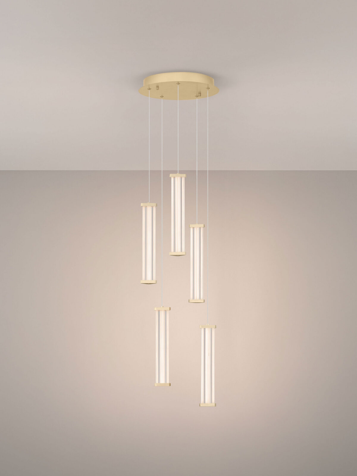 Полилей Nova Luce PHEME 9214138 златист детайл 3