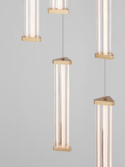 Полилей Nova Luce PHEME 9214138 златист детайл 4