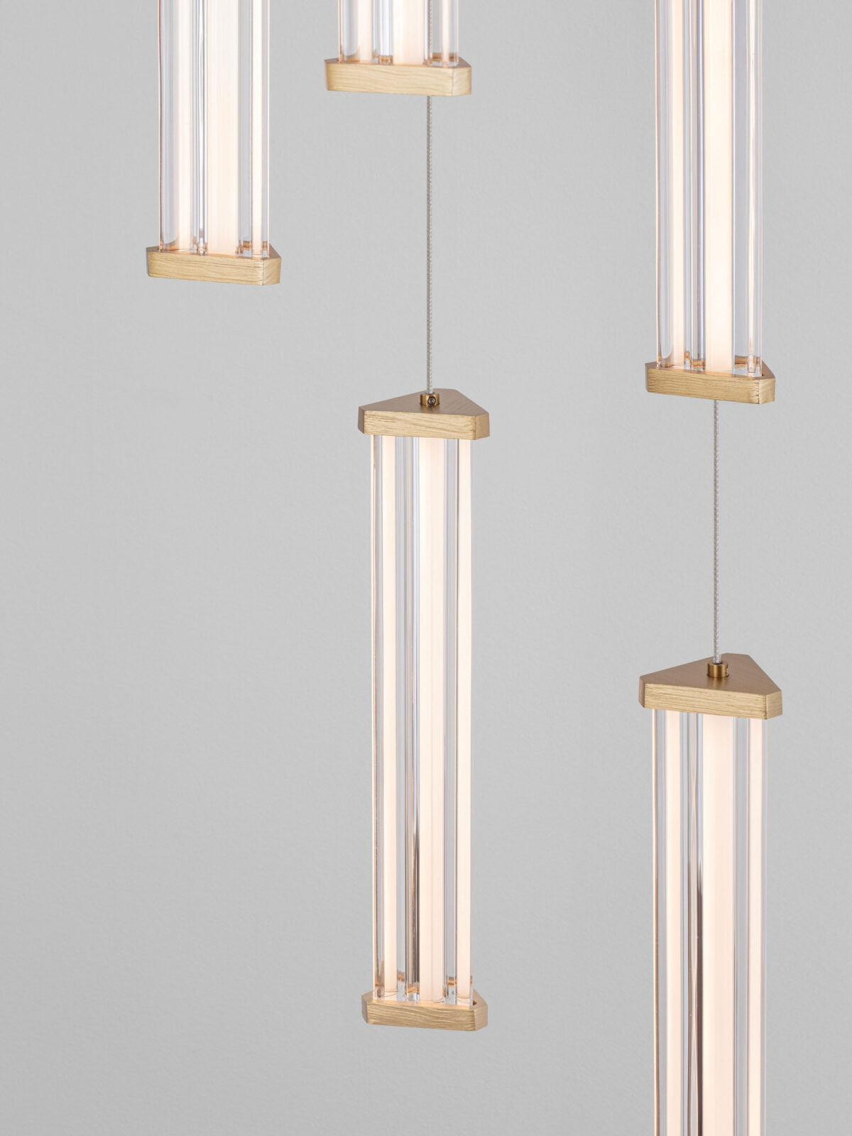 Полилей Nova Luce PHEME 9214138 златист детайл 4