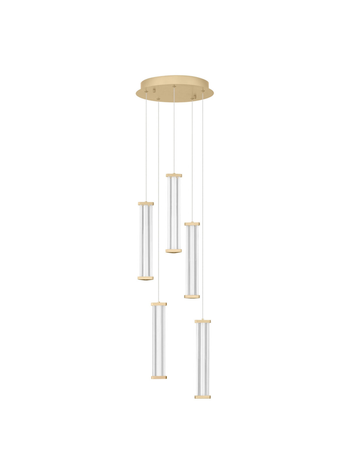 Полилей Nova Luce PHEME 9214139 златист в интериор