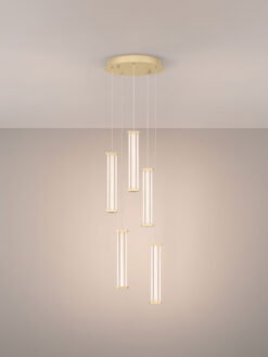 Полилей Nova Luce PHEME 9214139 златист детайл 3
