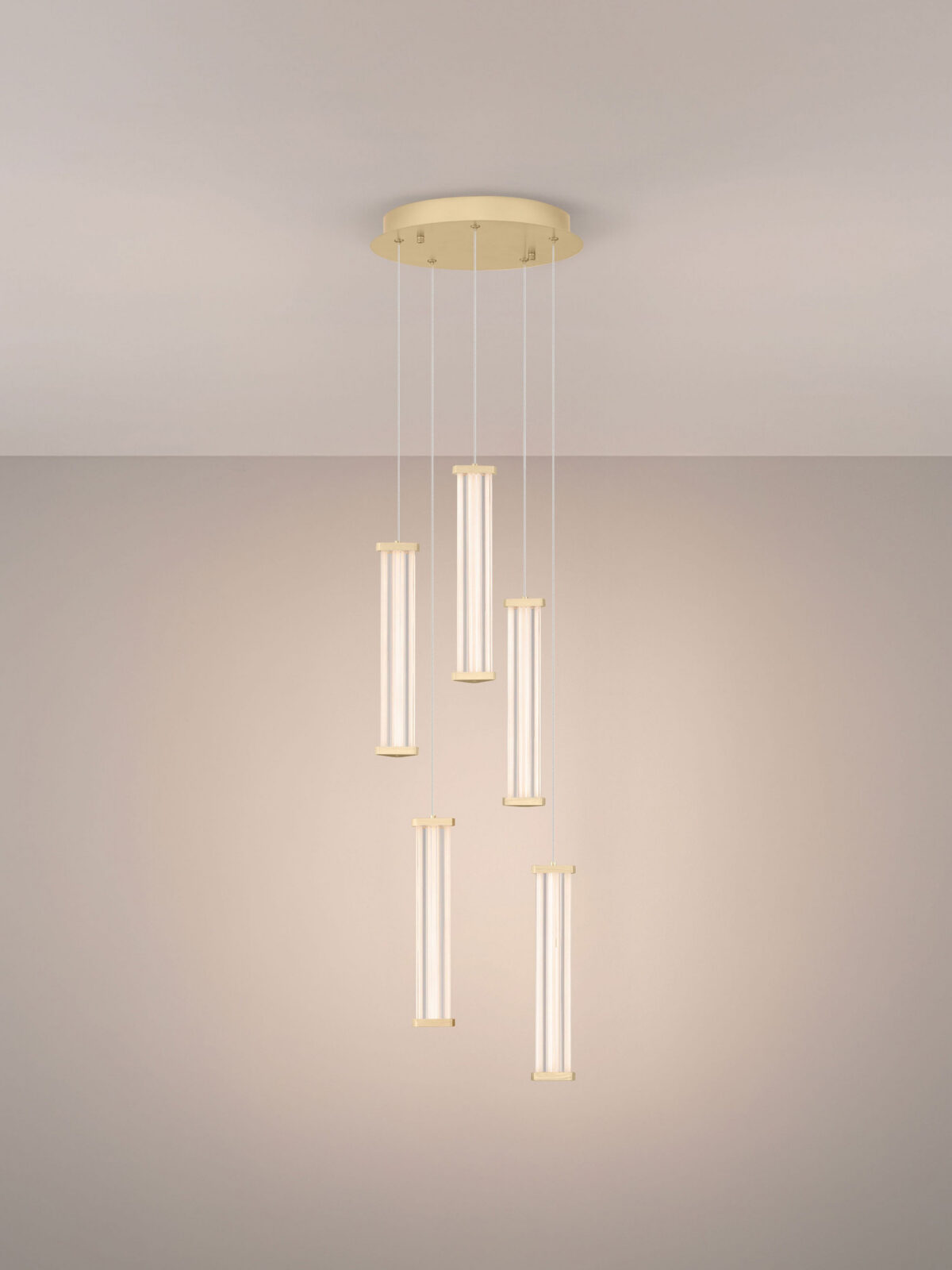 Полилей Nova Luce PHEME 9214139 златист детайл 3