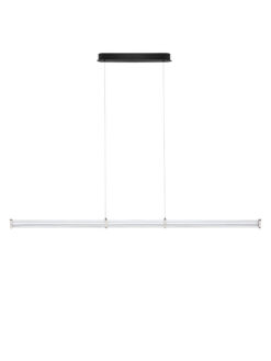 Полилей Nova Luce PHEME 9214143 сребърен в интериор