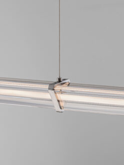 Полилей Nova Luce PHEME 9214144 сребърен детайл 6