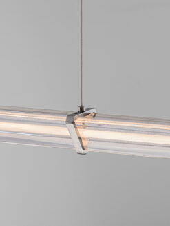 Полилей Nova Luce PHEME 9214145 сребърен детайл 4