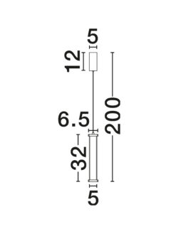 Пендел Nova Luce PHEME 9214146 сребърен детайл 5