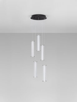 Полилей Nova Luce PHEME 9214150 сребърен детайл 2