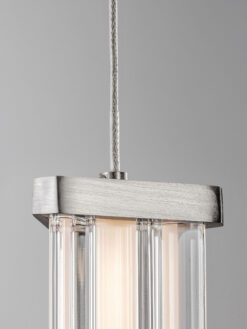 Полилей Nova Luce PHEME 9214150 сребърен детайл 5