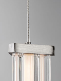 Полилей Nova Luce PHEME 9214151 сребърен детайл 4
