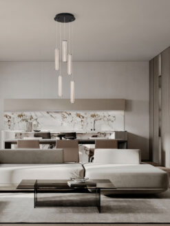 Полилей Nova Luce PHEME 9214151 сребърен детайл 5