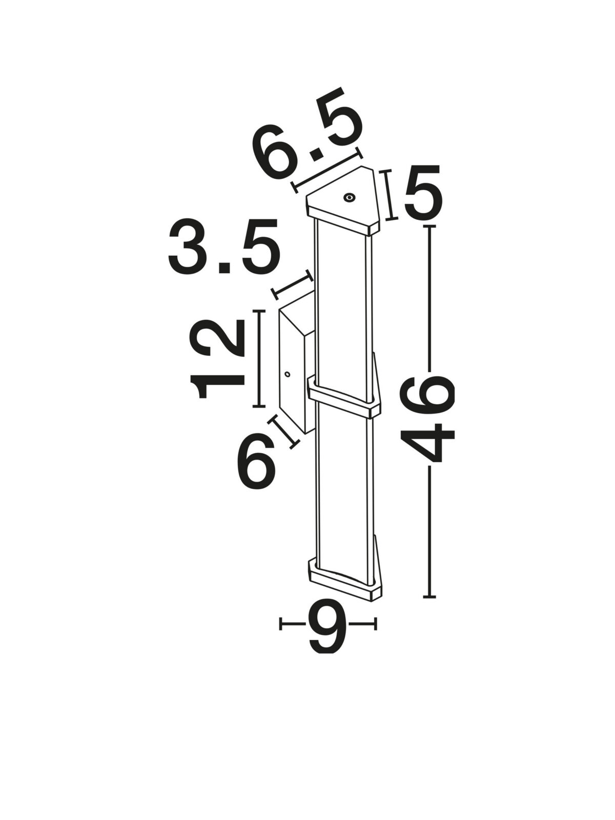 Аплик Nova Luce PHEME 9214153 сребърен детайл 6