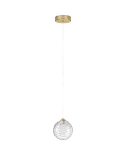 Пендел Nova Luce BLAZIK 9214160 златист в интериор