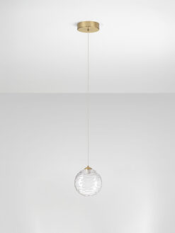 Пендел Nova Luce BLAZIK 9214161 златист детайл 2