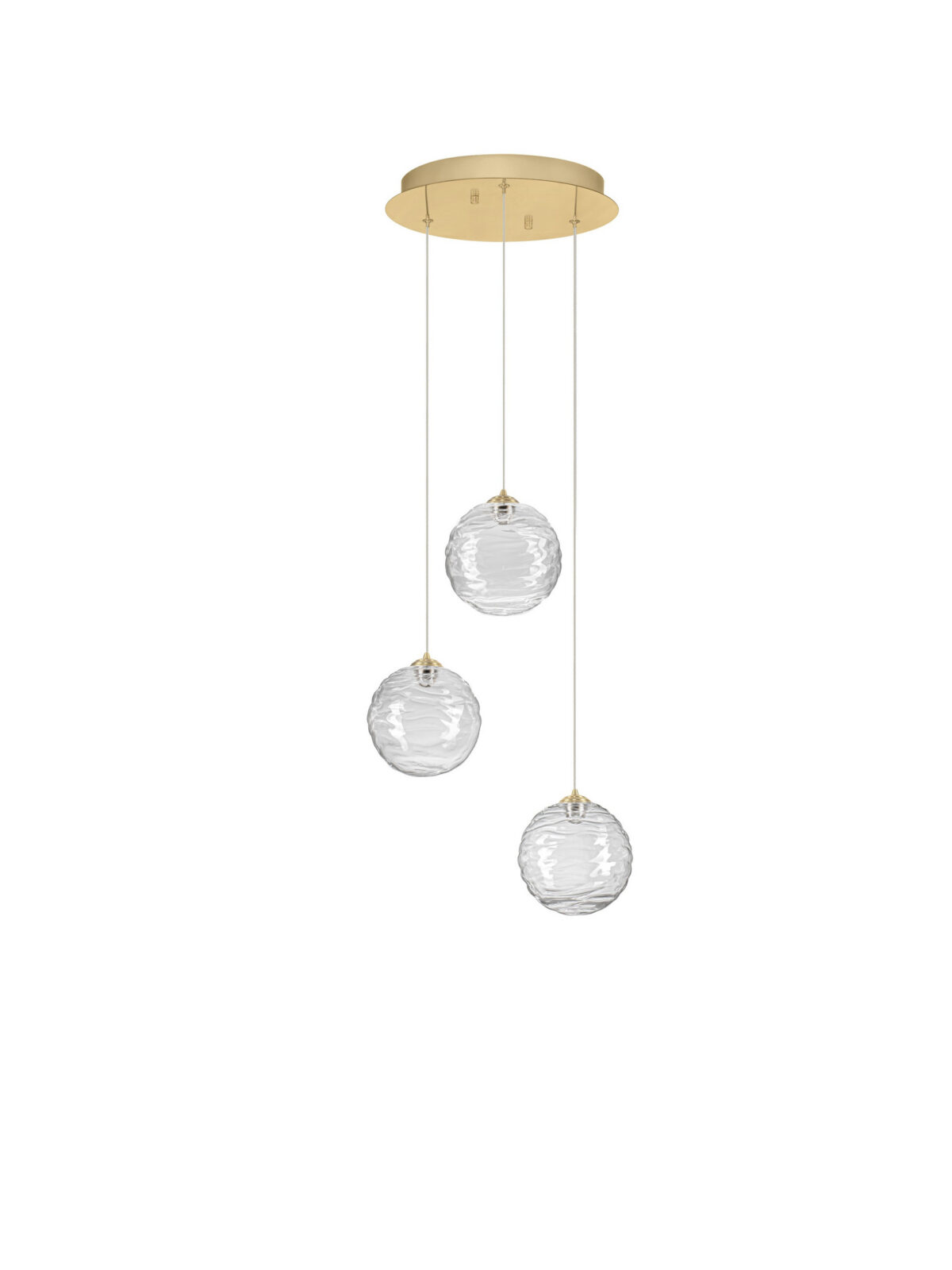 Полилей Nova Luce BLAZIK 9214162 златист в интериор