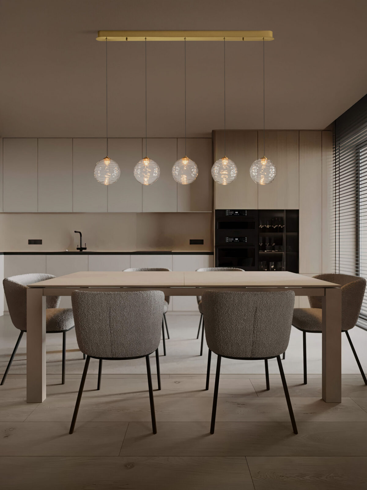 Полилей Nova Luce BLAZIK 9214166 златист