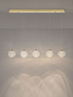 Полилей Nova Luce BLAZIK 9214166 златист детайл 3