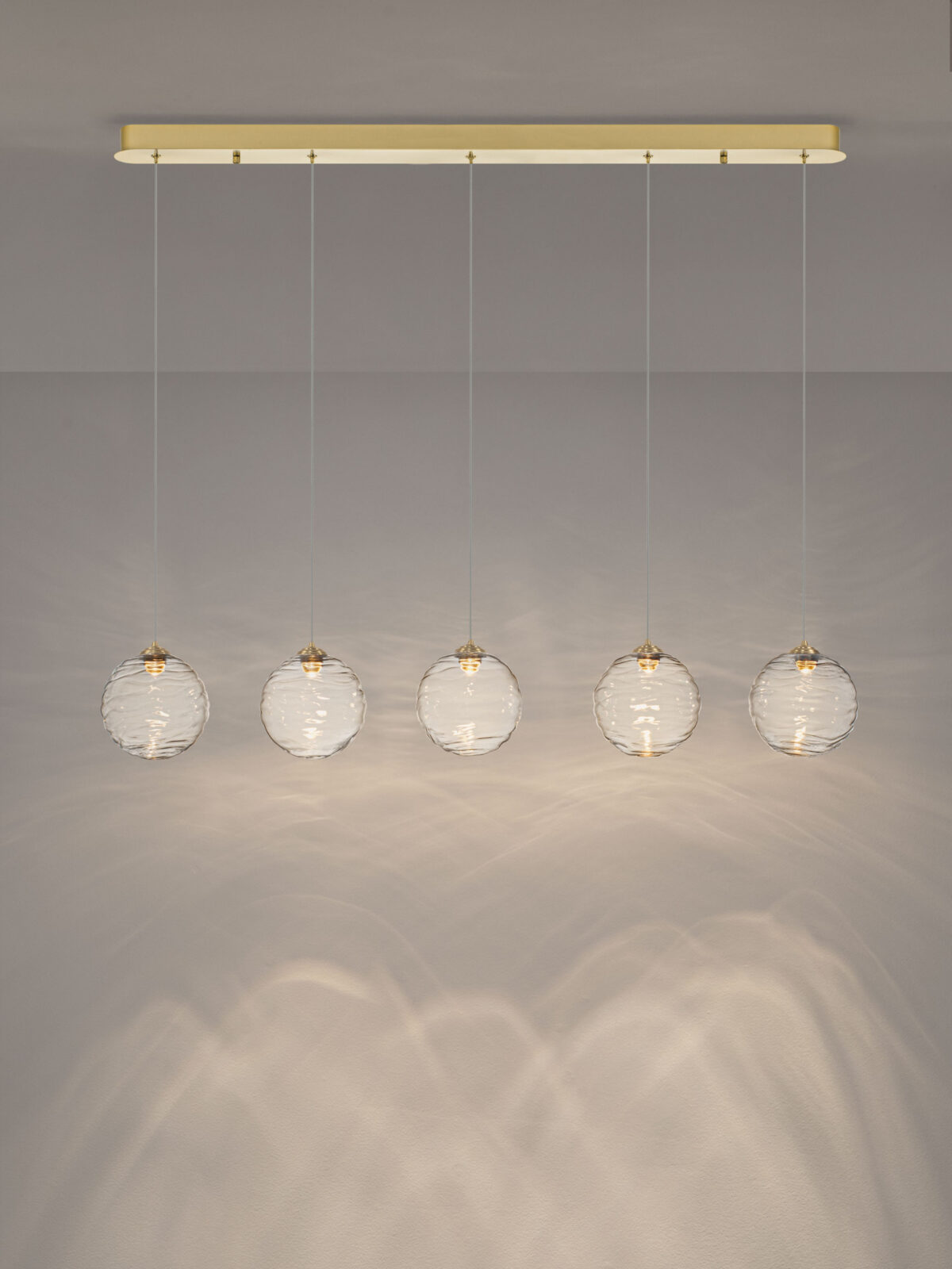 Полилей Nova Luce BLAZIK 9214167 златист детайл 3