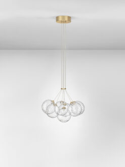 Полилей Nova Luce BLAZIK 9214169 златист детайл 2