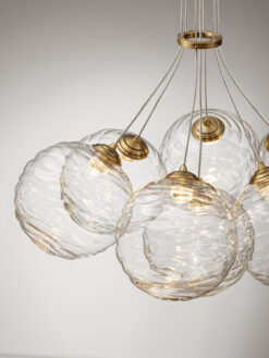 Полилей Nova Luce BLAZIK 9214169 златист детайл 4