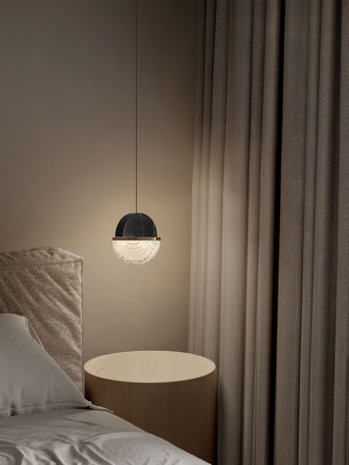 Пендел Nova Luce DORIN 9214170 черен