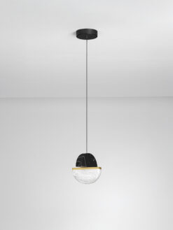 Пендел Nova Luce DORIN 9214171 черен детайл 2