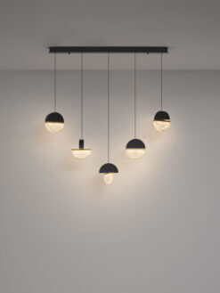 Полилей Nova Luce DORIN 9214176 черен