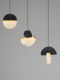Полилей Nova Luce DORIN 9214177 черен детайл 4