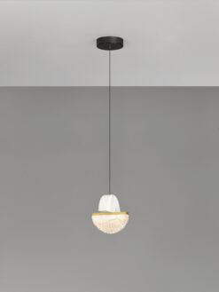 Пендел Nova Luce DORIN 9214184 черен детайл 3