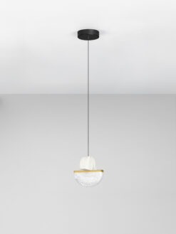 Пендел Nova Luce DORIN 9214185 черен детайл 2