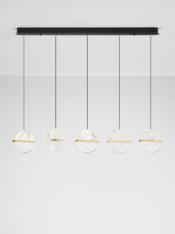 Полилей Nova Luce DORIN 9214191 черен детайл 2