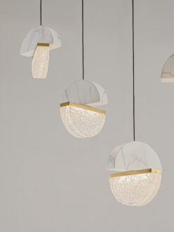 Полилей Nova Luce DORIN 9214191 черен детайл 4