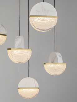 Полилей Nova Luce DORIN 9214192 черен детайл 4