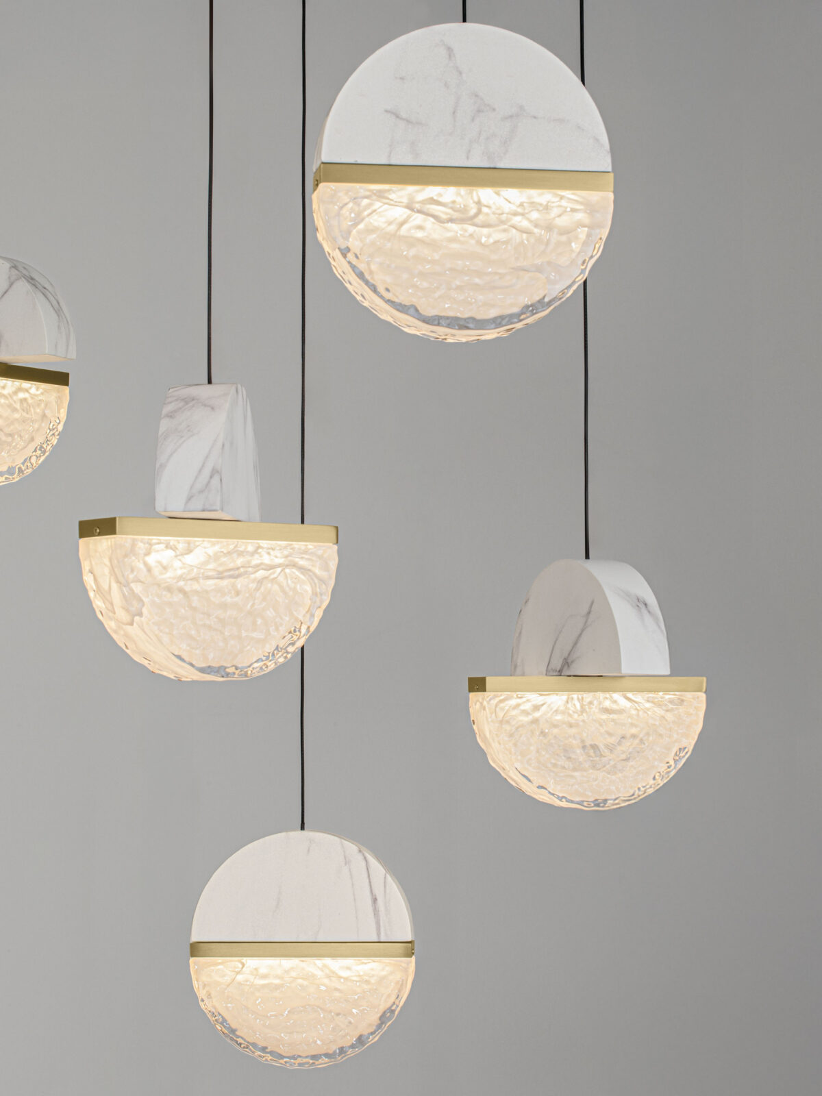 Полилей Nova Luce DORIN 9214192 черен детайл 4