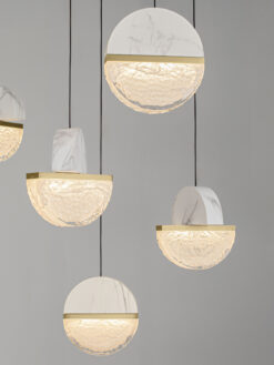 Полилей Nova Luce DORIN 9214193 черен детайл 4