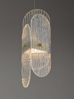 Пендел Nova Luce LUCIEN 9214199 златист детайл 4