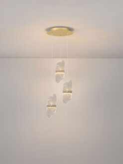 Пендел Nova Luce LUCIEN 9214200 златист детайл 3