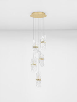 Полилей Nova Luce LUCIEN 9214202 златист детайл 2