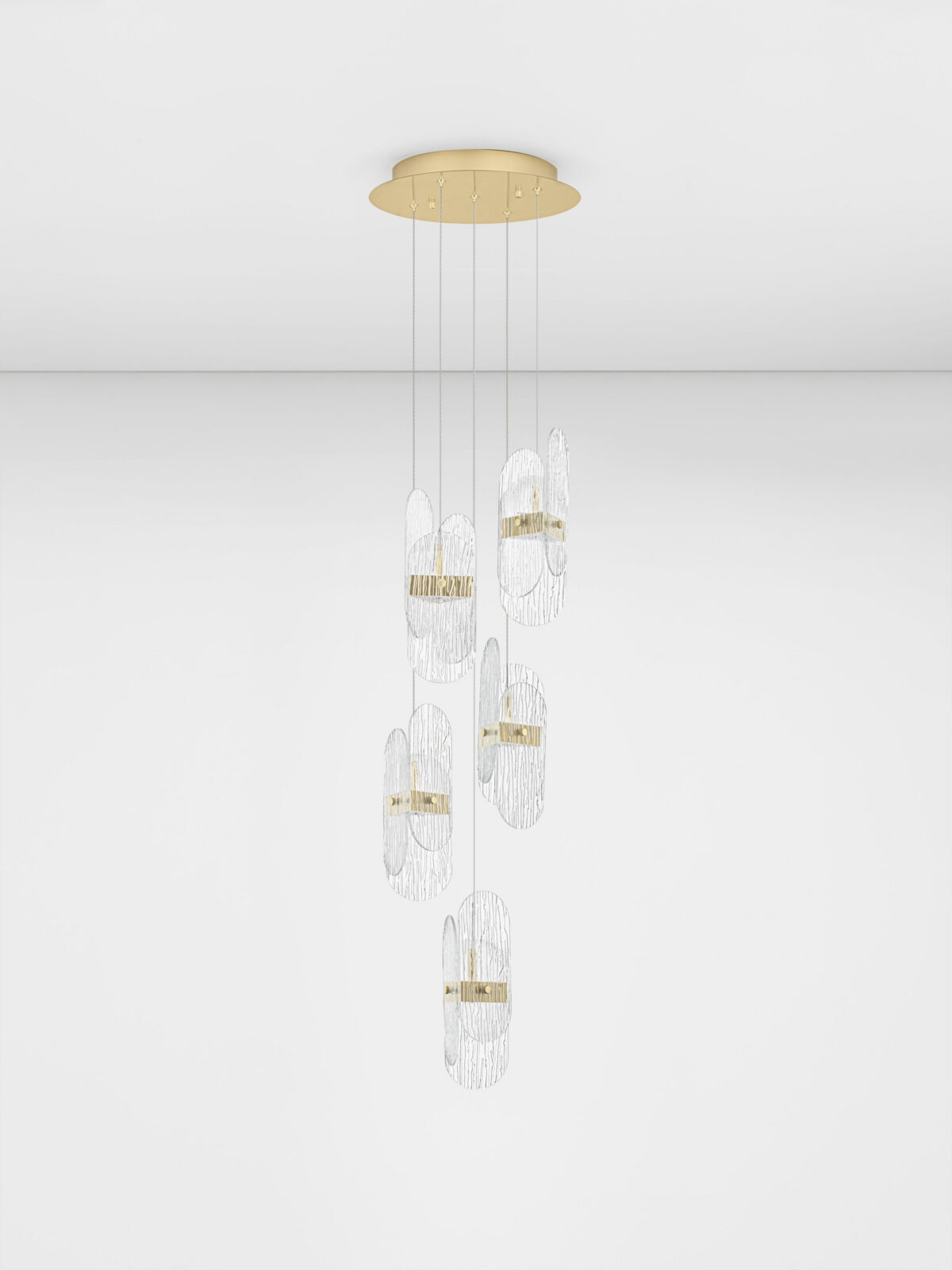 Полилей Nova Luce LUCIEN 9214202 златист детайл 2