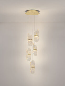 Полилей Nova Luce LUCIEN 9214202 златист детайл 3