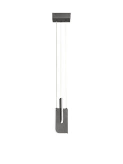 Полилей Nova Luce TOTEM 9214206 антрацитен в интериор
