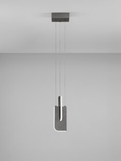 Полилей Nova Luce TOTEM 9214206 антрацитен детайл 2