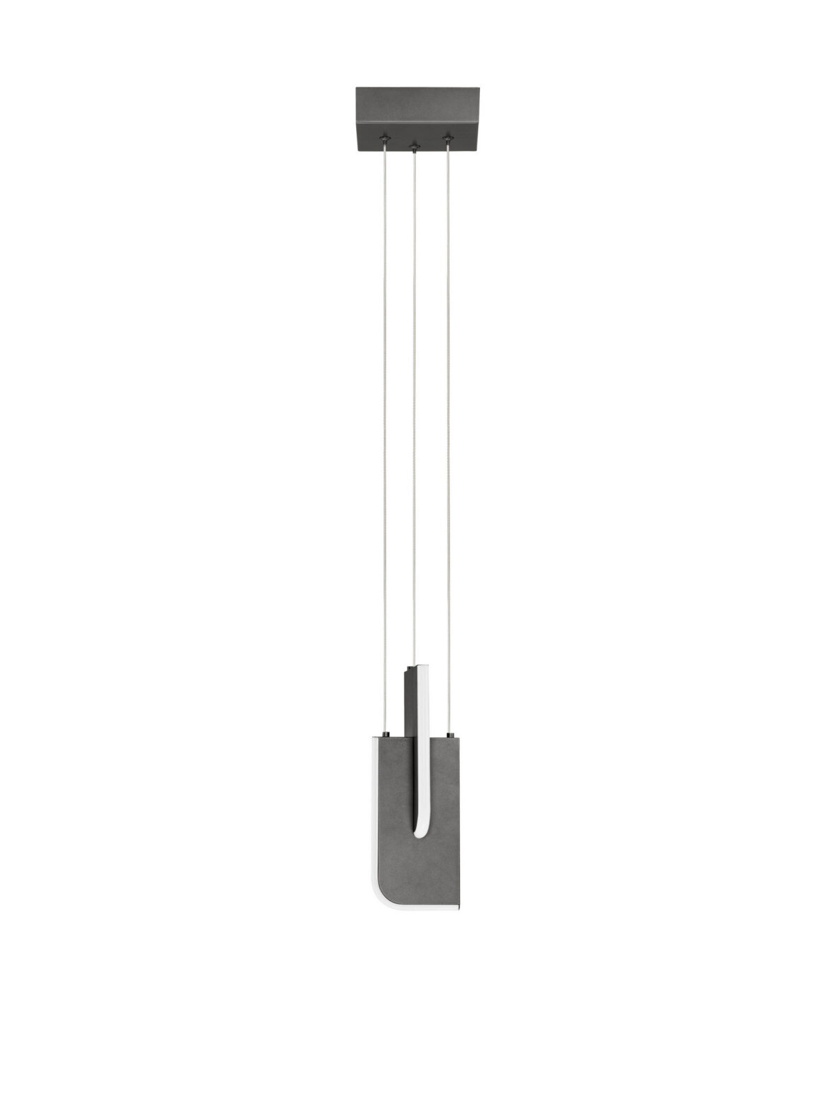 Полилей Nova Luce TOTEM 9214207 антрацитен в интериор