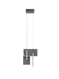 Полилей Nova Luce TOTEM 9214211 антрацитен в интериор