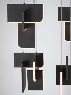 Полилей Nova Luce TOTEM 9214214 антрацитен детайл 4