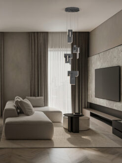 Полилей Nova Luce TOTEM 9214216 антрацитен