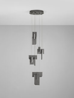 Полилей Nova Luce TOTEM 9214216 антрацитен детайл 2